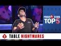 Top 5 Poker Table Nightmares ♠️ Poker Top 5 ♠️ PokerStars Global
