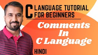 Comments in C Language Explained in Hindi l C Language Tutorial for Beginners