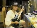 Eddie Van Halen at Ernie Ball Factory (1994)