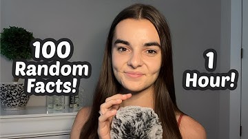 ASMR 1 Hour of Whispering Random Facts You Didn
