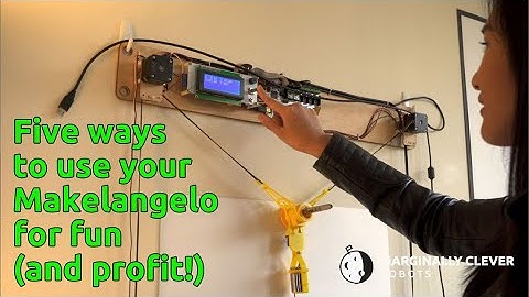Ways to Use Your Makelangelo Robot