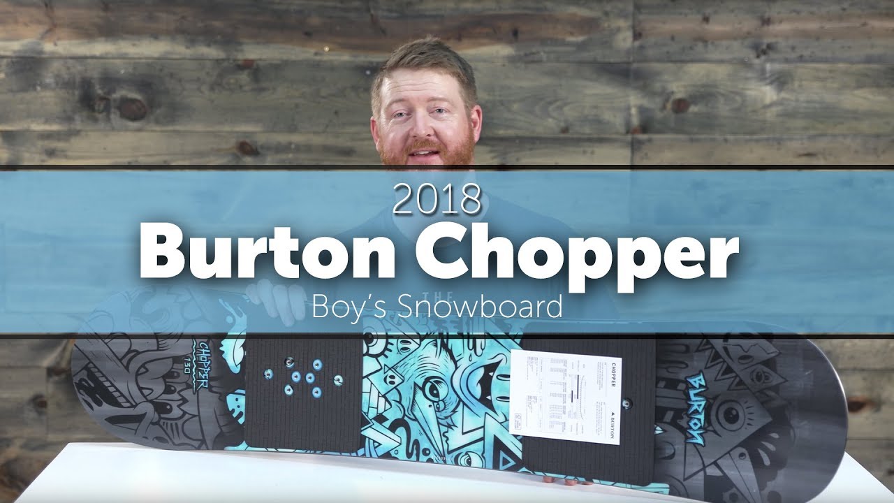 BURTON  2018チョッパー 2018 Burton Chopper Boy's Snowboard - YouTube