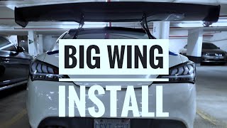 GT WING INSTALL ON THE HYUNDAI GENESIS