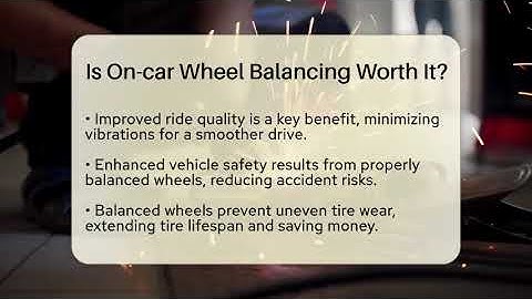 Is On-car Wheel Balancing Worth It? - Car Performance Pros