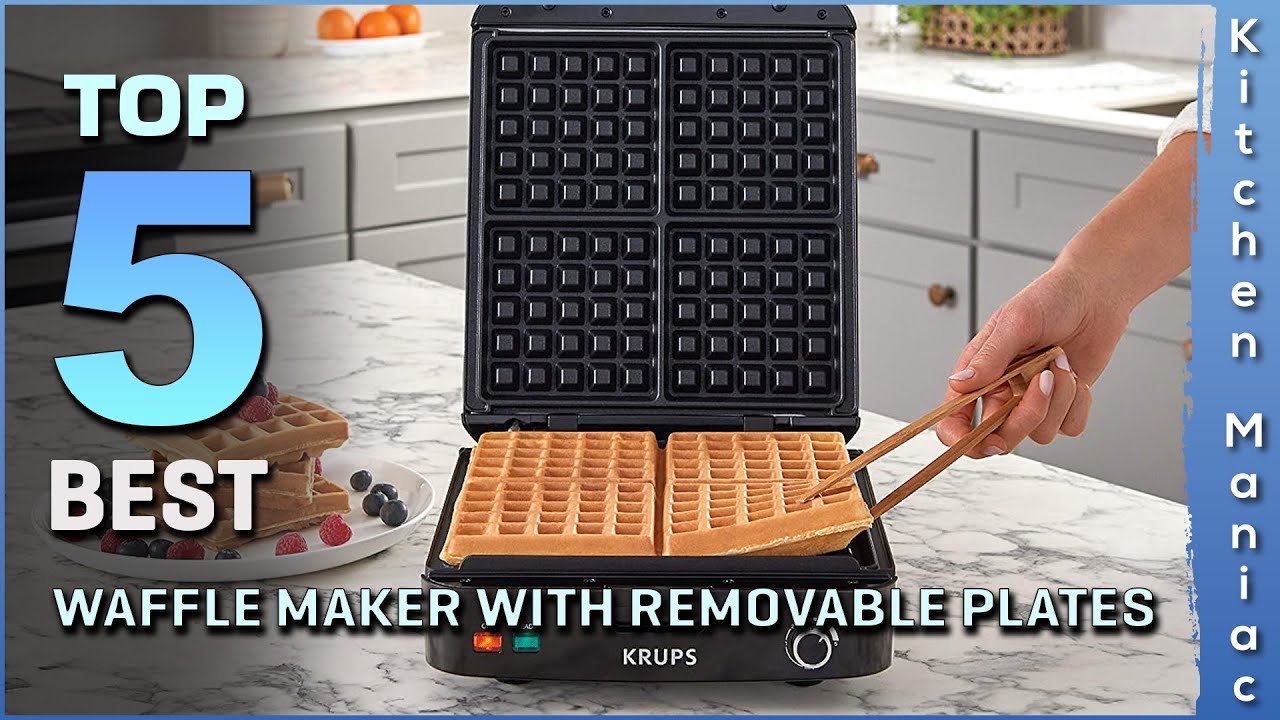 Top 5 Best Waffle Makers With Removable Plates Review in 2023 