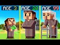 Surviving 99 Years As a VILLAGER In Minecraft!