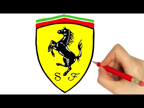 how-to-draw-the-ferrari-logo