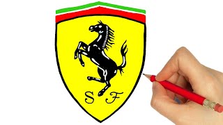 ... how to draw the ferrari logo drawing, draw, kawaii drawings,
pencil sketch, drawings t...