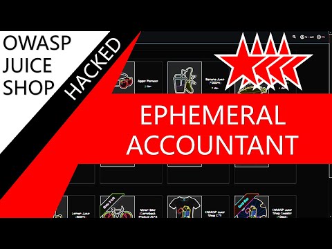 ★★★★ Ephemeral Accountant (SQL-Injection)