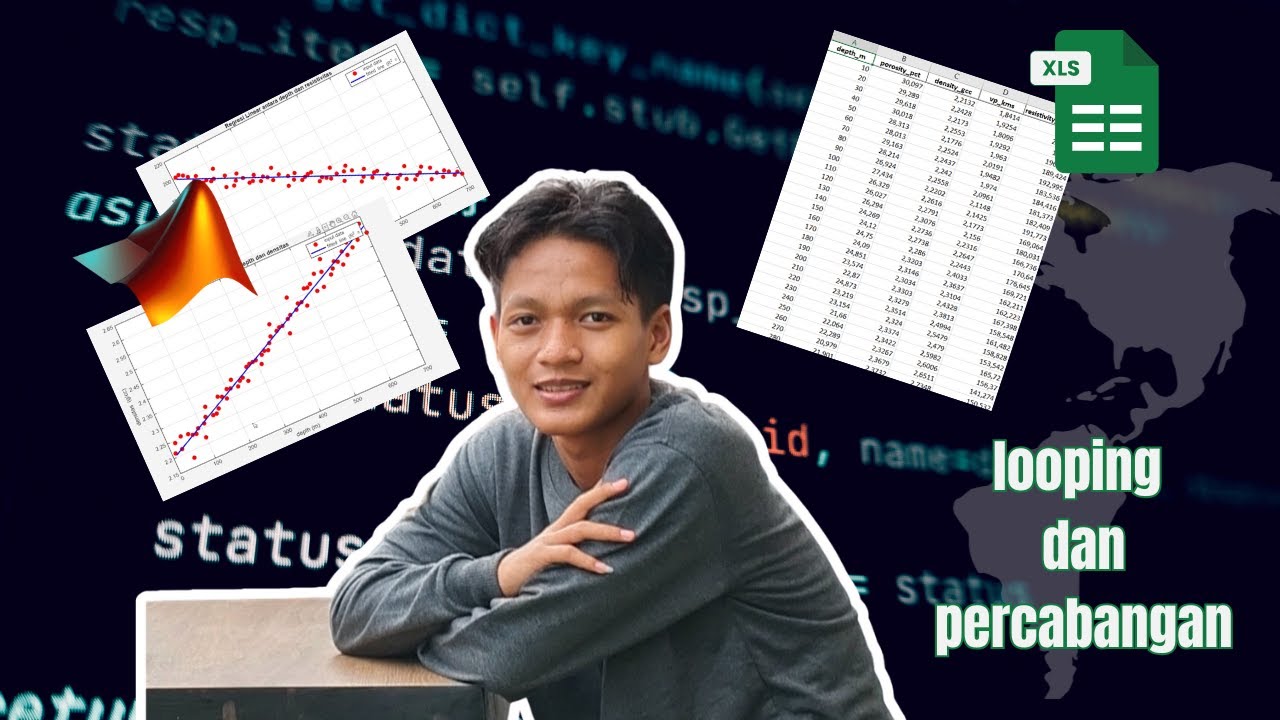PENGGUNAAN LOOP DAN PERCABANGAN PADA REGRESI LINEAR DATA GEOFISIKA ...