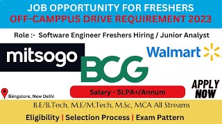 BIG HIRING UPDATE | SOFTWARE ENGINEER JOBS | OFF CAMPUS HIRING 2023 #jobswithshubham