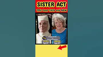 SISTER ACT (1992 Cast) Then and Now 39 Years After #shorts