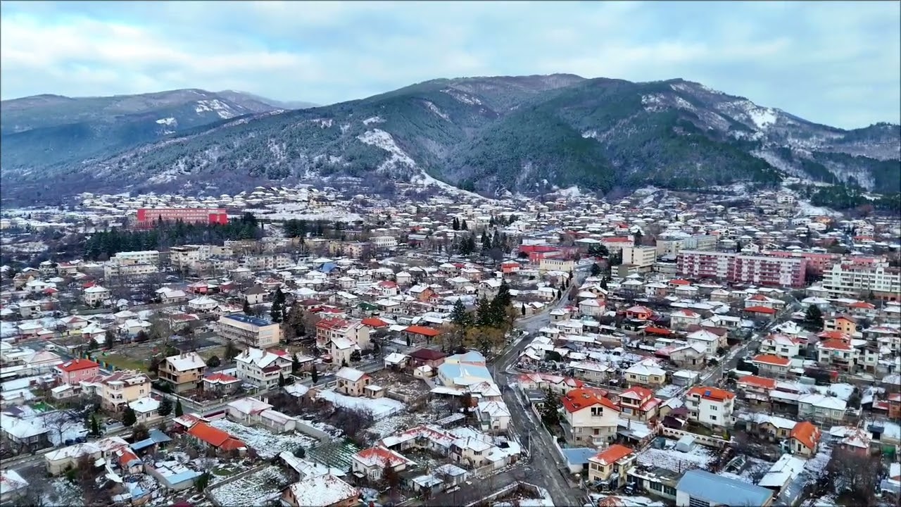16.01.2025 Град Твърдица от високо