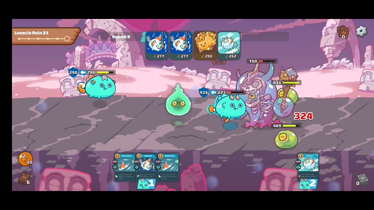 How To Kill Ruin 21 with 200SLP rewards - Axie Infinity