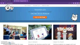 LTDE 5317 Adaptive Learning Tool Tutorial - WootMath