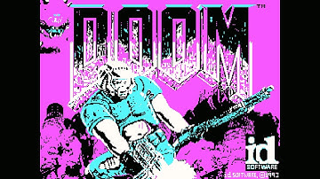 (fastdoom) cga - cyan magenta & sfx pc speaker {LINUX} {dosbox}
