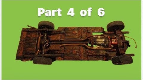 Building a 1/25 scale 1972 Chevy Nova. Part 4, chassis assembly.