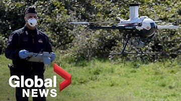 Coronavirus outbreak: Italian military police deploy drones to monitor people who defy lockdown