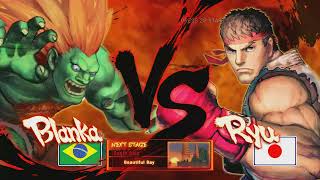 Street Fighter IV (PS3) Blanka Playthroughs