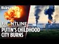 Ukraine smashes St Petersburg oil depot as Russian boats set ablaze in embarrassing blow to Putin