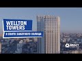 Высокая готовность трио небоскребов Wellton Towers (24.03.2022)