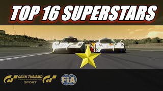 Gran Turismo Sport Top 16 Super Stars FIA Nations