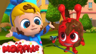 Muddy Morphle Takes a Bath | Morphle and Gecko's Garage - Cartoons for Kids