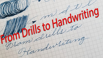 Practical Penmanship: From Drills to Writing in Cursive