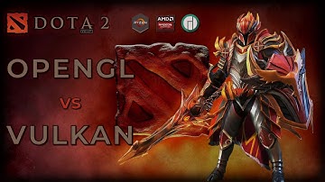 Dota 2 | OpenGL vs Vulkan | Manjaro 20.0.3 | RX 5700 + Ryzen 3 3300X | 1440p | Linux Gaming