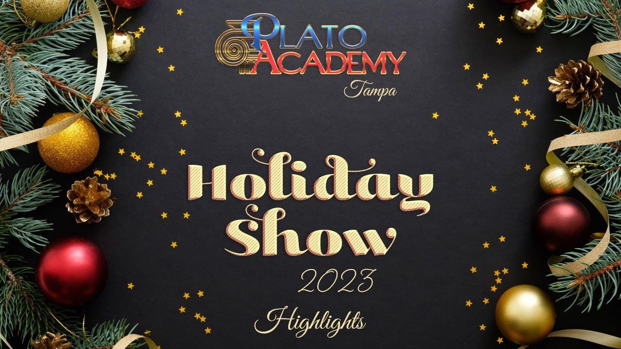 Plato Academy Tampa Holiday Show 2023 highlights YouTube
