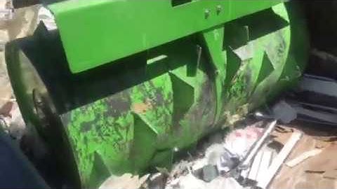 ROPAX Jumbo - Rolling Compactor for Commercial Disposal (Wood Disposal, Metal and More)