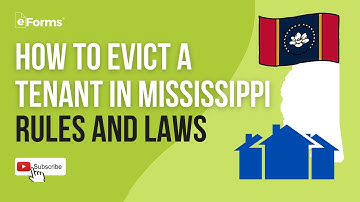 How to Evict a Tenant in Mississippi