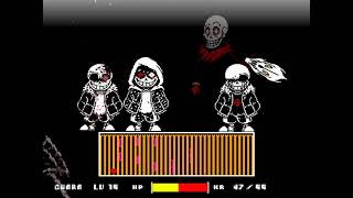 [Scratch] Other version Murder Time Trio Phase1 play! [undertale fangame]