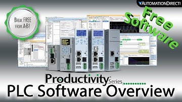 Productivity Series PLC Software: Free Tag-Based PLC Programming Software from AutomationDirect