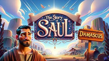 The Story of Saul Becoming Paul - Animated Bible Story (the road to Damascus)