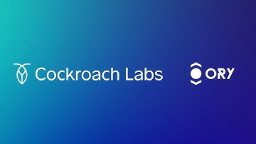 Ory and CockroachDB: Enabling modern IAM