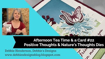 Stampin Up Positive Thoughts & Nature