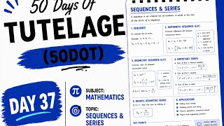 Sequences and Series | AP, GP, nth term, sum formulae