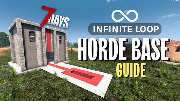 The Only Horde Base You’ll Ever Need (EASY!) | 7 Days to Die Tutorial