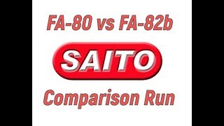 Saito Engine Comparison FA-80 vs FA-82b