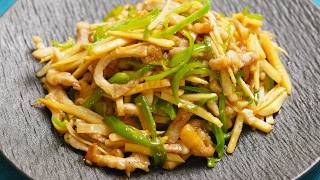 【簡單】チンジャオロースの作り方|忙しい日でも味が決まる|料理研究家・麻生怜菜