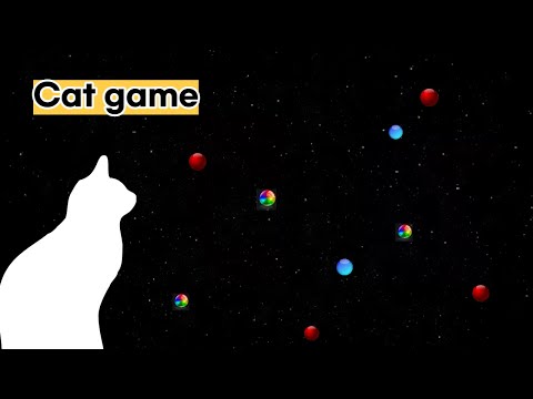 cat game | 고양이가 좋아하는 영상 | ball play for cats video |