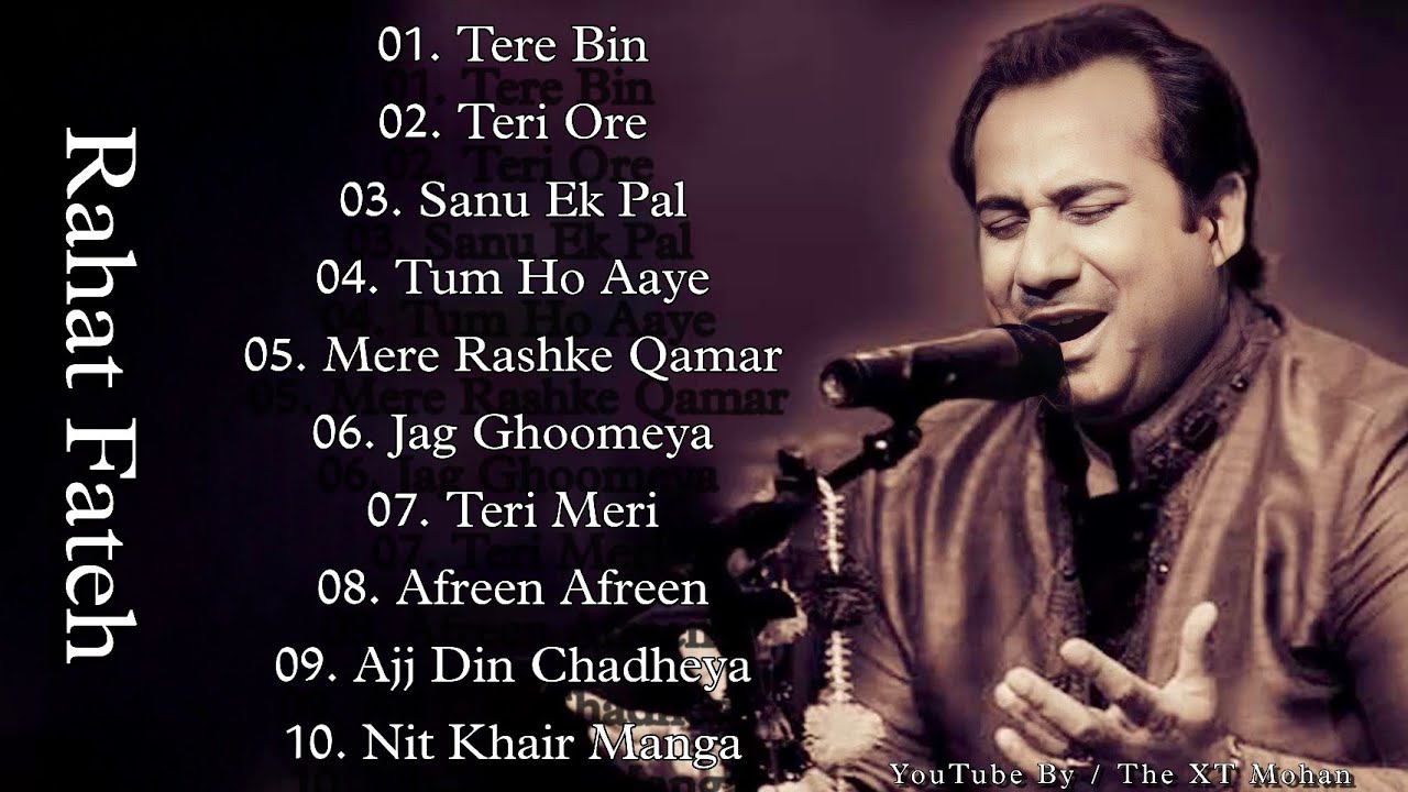 Soulful Sufi Songs of Rahat Fateh AUDIO JUKEBOX Best of Rahat Fateh Songs thextmohan182