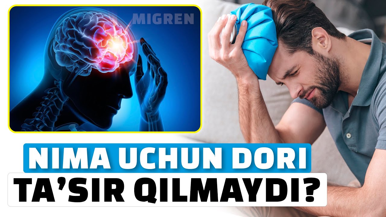 Мигрень ва оддий бош оғриғи: фарқи нимада? Нега дорилар ҳатто таъсир қилмай қолади?