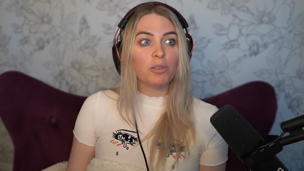 QTCinderella realizes she keeps bringing up her va**** - YouTube