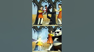 The Squid Game Doll Ruined By AI 😂 #shorts #squidgame #funny #viral