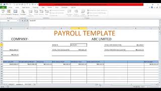 AUTOMATED PAYROLL WITH PAYSLIP DEMO