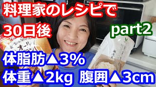 糖質制限（糖質オフ）レシピ本の著者がダイエットその２！ＢＭＩ標準値から食事制限と週１パーソナルトレーニングで、1か月後、体脂肪２％減、腹囲３ｃｍ減、体重２ｋｇ減！料理研究家・栄養士 阪下 千恵