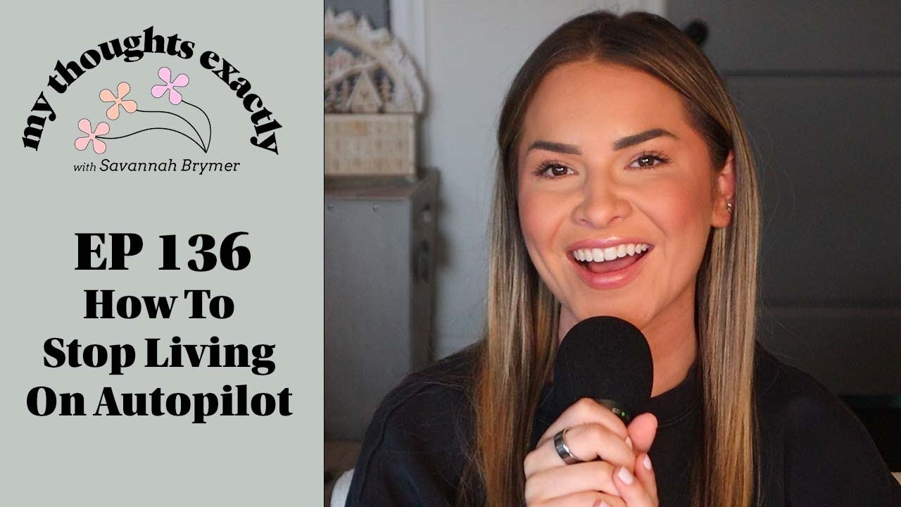 How To Stop Living On Autopilot (Even Within Routine) - YouTube