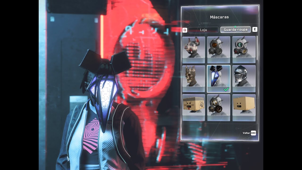 Watch Dogs: Legion - Defalt mask location